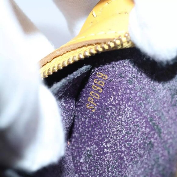 LOUIS VUITTON Epi Dauphine PM Pouch Yellow - Picture 16 of 16